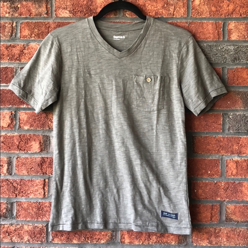 Gap Kids V-Neck Short Sleeve T-Shirt